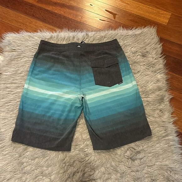 O’neill men’s gray and teal‎ board shirts size 32 - Picture 5 of 6